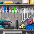 Peg board accesorries-4 x Pegboard Hook-Black. 