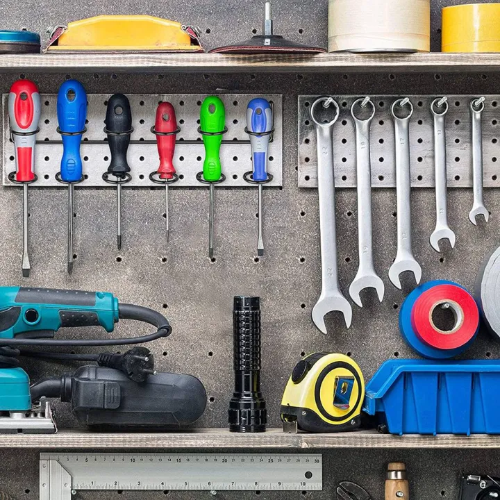 Peg%20board%20accesorries-4%20x%20Pegboard%20Hook-Black%20-%20Image%205