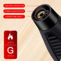 Honest Metal Torch Gas Lighters Windproof Lighter Cigar Butane Jet Portable Lighter Outdoor Kitchen Blue Flame. 