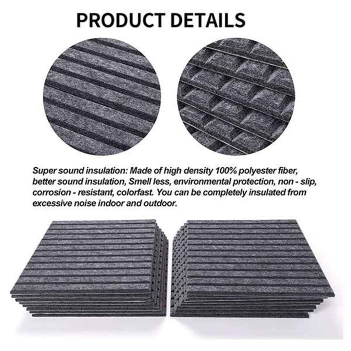 18%20Pack%20Soundproof%20Board%20Acoustic%20Panels,Sound%20Proof%20Padding%20Beveled%20-%20Image%204
