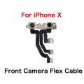 Inner Parts for iPhone X Charing Dock Front Camera Ear Speaker Flex Cable Power Volume Switch Taptic Engine All Screws Bracket. 
