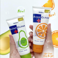 MISTINE ACNE CLEAR FACIAL FOAM 85G. NEW AVOCARDO FACE WASh(Made In Thailand).