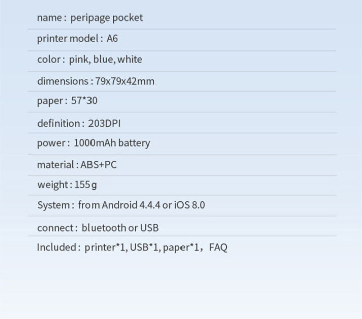 GOOJPRT%20A6%20PeriPage%20Mini%20Portable%20Printer%20Bluetooth%20Wireless%20Paper%20Photo%20Printer%20Pocket%20Thermal%20Printing%20USB%20Connection%20Support%20Dual%20mode%20-%20Image%208