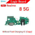 Charging Logic Board For Realme 8 8i 8s 8 Pro 4G 5G Charging Port USB Plug PCB Dock Connector Spare parts.