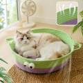 Woven Cat Bed Universal Portable Woven Rope for Rabbit Large Cats Kitten. 