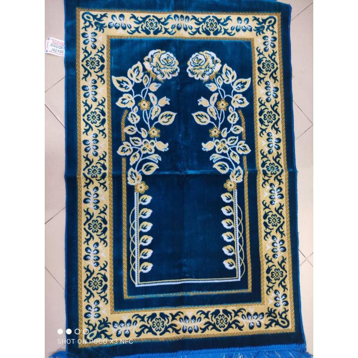 Islamic Prayer Rug Musallah Jaynamaz- Made in Turkey | Daraz.com.bd