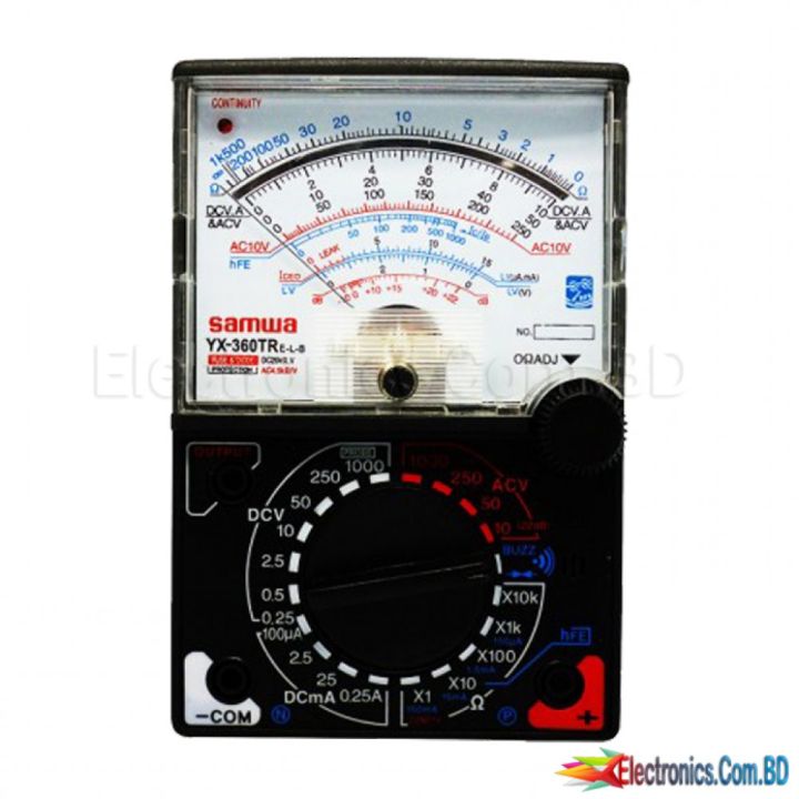 SANWA%20Model:%20YX%20-%20360%20TR%20Analog%20Multimeter%20In%20Box%20With%20Manual%20AC/DC%20/%20AVO(Amp%20Volt%20Ohm)%20meter%20-%20Reliable%20Analog%20Multimeter%20for%20Electrical%20Measurements%20-%20Image%204