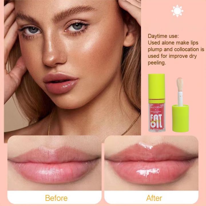 %E3%80%90Storewide%20Sale%E3%80%91%20JOLLY%20JOJO%20Moisturizing%20Lip%20Oil%20Jelly%20Plumping%20Lip%20Glaze%20Reduce%20Fine%20Lines%20Anti-drying%20Makeup%20Lipstick%20-%20Image%203