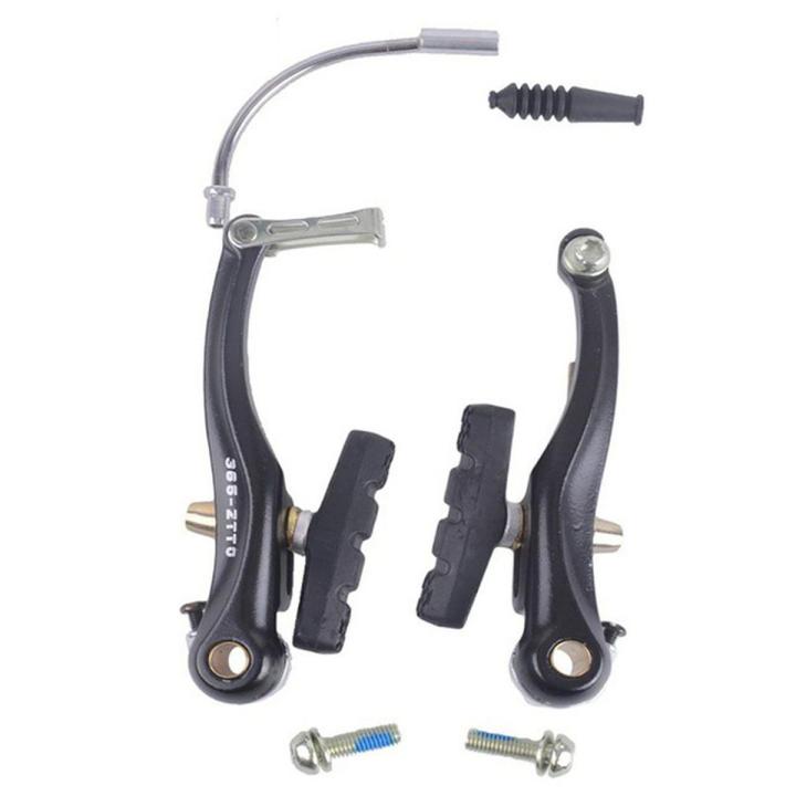 2pcs/set V Brakes Universal Bicycle Mountain Bike V-Brake Pads Clamp Parts Black 1pc