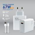 Xiaomi 67W USB Type-C Charger & Cable. 