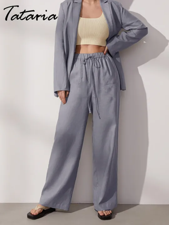 Women%20Cotton%20Linen%20Pants%20White%20Mid%20Waisted%20Loose%20Wide%20Leg%20Pant%20Summer%20Baggy%204XL%205XL%20Thin%20Soft%20for%20Girls%20Pants%20Female%20Trousers%20-%20Image%204