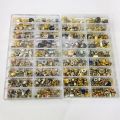 Watch Crown Watch Head Watch Parts for Wrist Watch Parts Dome Flat Head Watch Accessories Repair Tool Kit for Watchmaker.