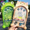 1pcs Random Color Frog Pinball Machine Fun Tabletop Game Frog Ejection Children's Educational Toy for Parent-child Interactive.