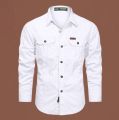 Full sleeves double pocket panel Shirt.