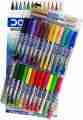 DOMS Brush Pens 26 Shades (including golden+ silver) BRUSH Like Nib Sketch Pen (Multicolor). 
