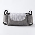 Universal Stroller Organizer With Insulated Cup Holder Phone Bag Stroller Hanging Bag Multi-Pocket Storage Bag. 