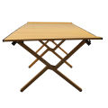 Folding Table Portable Carbon Steel Wearable Stable Foldable Desk Lightweight Sturdy Structure for Stall for Picnic. 