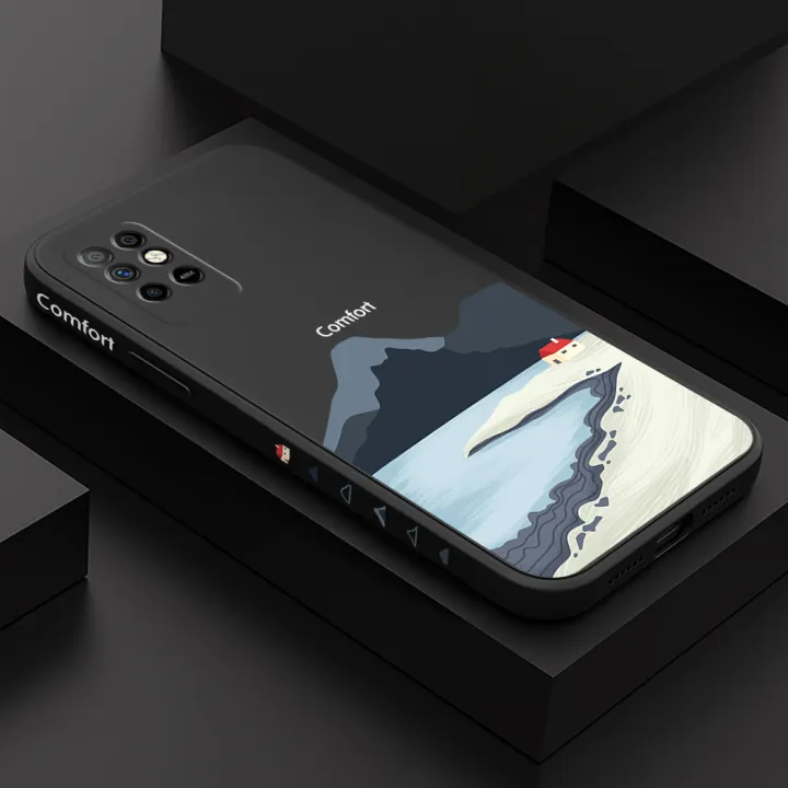 Infinix%20Note%208I/X683%20New%20Mount%20Fuji%20Design%20Edge%20Pattern%20Silicone%20Full%20Camera%20Protect%20Case%20Cover%20-%20Image%202