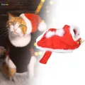 Pet Costume Accessory Dog Cat Christmas Costume for Small Dogs Kitten Puppy Medium Bell Cloak. 