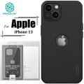 Nillkin Super Frosted Shield Pro Matte cover case for Apple iPhone 13 (with LOGO cutout) - Black. 