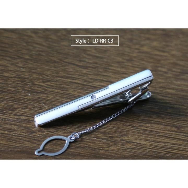 Tie Clip Fashion Style Necktie Men Metal Sipmle Tie Pin For Men Gift Accessories