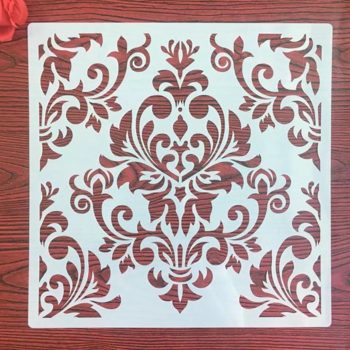 Stencil for Wall & Fashion Painting Template 10 by 8 inch.