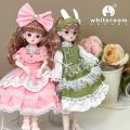 1/6 Bjd Doll Starry Blue Eyes 30CM 23 Movable Jointed Dolls Fashion Dress DIY Toy Dolls with Shoes for Children Birthday Gifts. 