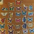 DIY Toy Waterproof For Car Guitar Skateboard Laptop Notebook Stationery Sticker Butterfly Sticke 50pcs rs Stickers Poster Insect Stickers. 