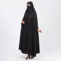 Alex fabric khimar with niqab for muslim womens.