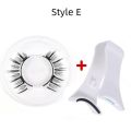 Long Lasting Natural Magnetic Eyelashes Reusable Simulation False Eyelashes Glue-free Fluffy Wispy Non-glue False Eyelashes Eye Makeup.