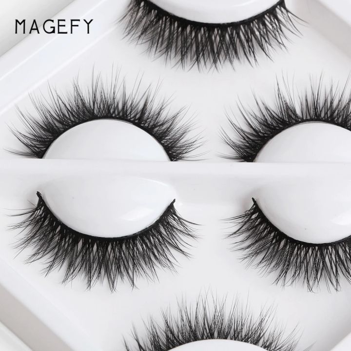 MAANGE%20MAGEFY%203%20Pair%203D%20Mink%20Eyelashes%20Fluffy%20Dramatic%20Eyelashes%20Y3A01%20-%20Image%203