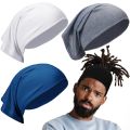 Unisex Spandex Dreadlocks Tube Sock Wide Elastic Headband Loc Cap Long Hair Dreads Satin Head Wrap for Women Men Sleeping Caps. 