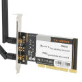 PCI Desktop Adapter, PCI Wifi Card Network Card, Win7 / Win8 / Win10 for Windows Xp 32/64.