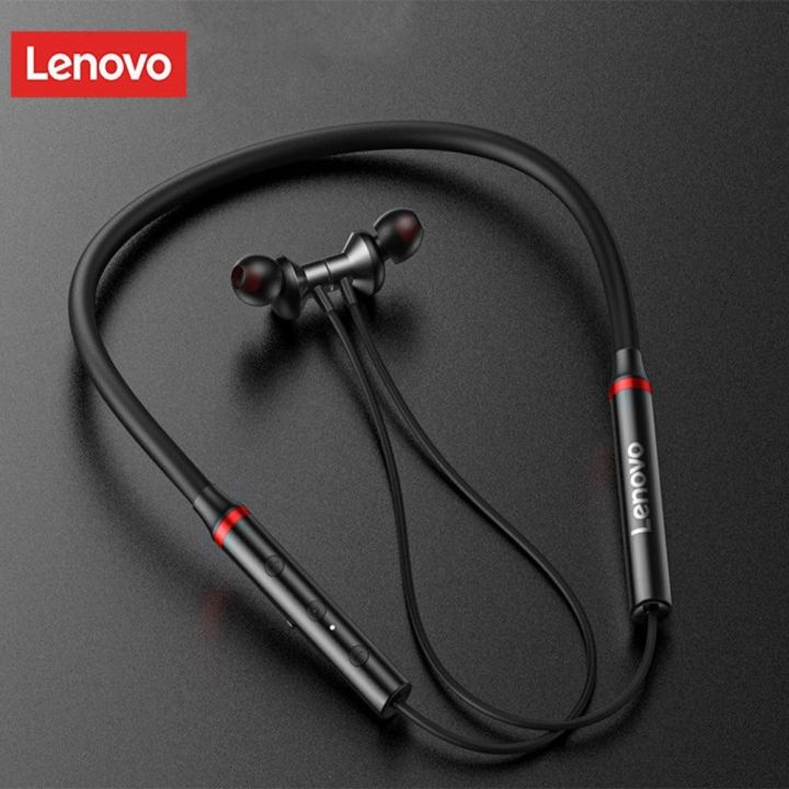 Lenovo HE05X Bluetooth 5.0 Neckband Wireless Earphone BT5.0 Sports Sweatproof Headset IPX5 with Mic