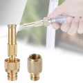 Spray Nozzle Water Gun High Pressure Direct Spray Sprinkler Quick Connector Hose Adjustable Pressure Washer Garden Sprinkler. 