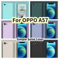 Original For OPPO A57 Silicone Full Cover Case Antifouling Phone Case Cover. 