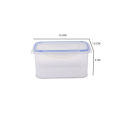 RFL Polypropylene Monia Lock Square Container 925 ML - Transparent. 
