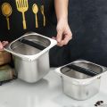 Oblong Semiautomatic Bar Tools Coffee Residue Bucket Coffee Appliance Coffee Knock Box Slag Drum Slag Tank Powder Slag Drum.