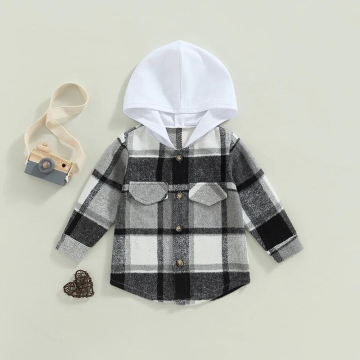 1-6Y%20Kids%20Boys%20Plaid%20Jacket%20Baby%20Autumn%20Clothing%20Long%20Sleeve%20Button%20Closure%20Hooded%20Plaid%20Outerwear%20Children%20Coats%20Streetwear%20-%20Image%202