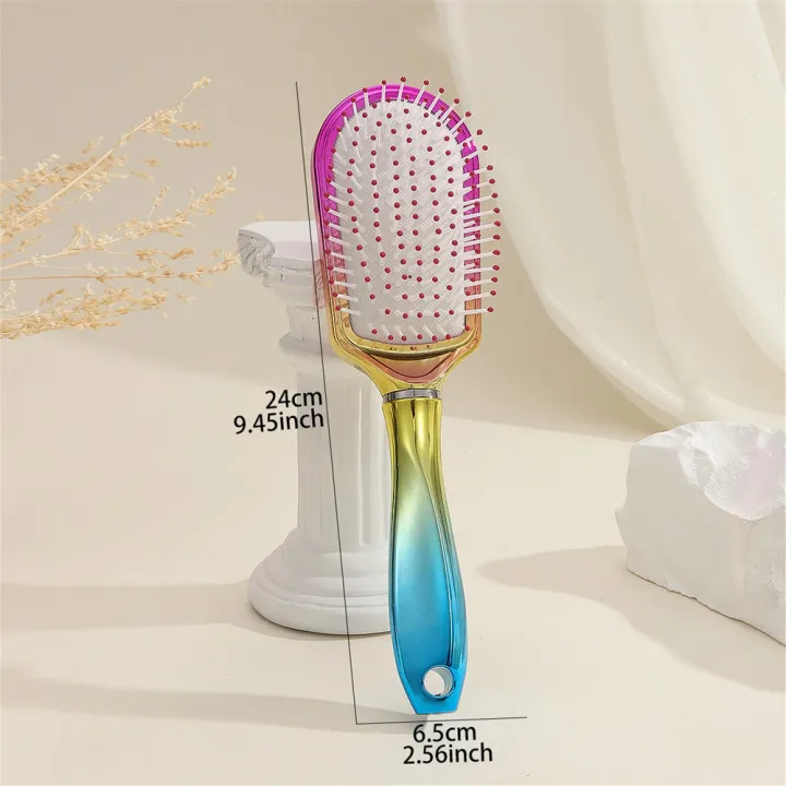 plastic%20Hair%20Comb%20Comfort%20Grip%20Air%20Cushion%20Comb%20Air%20Bag%20Comb%20for%20Home%20Styling%20Salon%20Use%20All%20Hair%20Types%20Daily%20Detangling%20Hair%20-%20Image%202