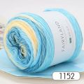 100g Rainbow Woollen Yarn New Soft Hand Woven Cake Yarn Hat Scarf Sweater Dyeing Crocheting Fancy Blend Yarn. 
