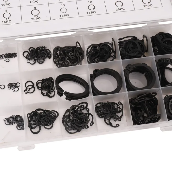 300%20Piece%20C-Clips%20External%20Snap%20Ring%20Black%20Washer%20Hardware%20Cir%20Clip%20Retaining%20Ring%20Set%20For%20Industrial%20Fasteners%2018%20Sizes%20-%20Image%202