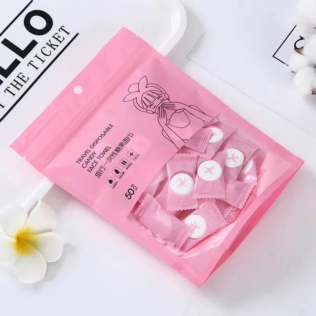 50%20/30/20/10pcs%20Wet%20Facial%20Tissues%20Compressed%20Face%20Towels%20Face%20Towel%20Wet%20Towel%20Tissue%20Makeup%20Tissue%20Outdoor%20Camping%20Travel%20Washcloth%20Magic%20Tablet%20Wet%20Facial%20Tissue%20-%20Image%206