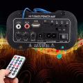 1PC 220V Car Bluetooth 2.1 Hi-Fi Bass Power AMP Mini Car Car Amplifier Radio Audio. 