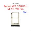 For Xiaomi Mi 9T/ 9T Pro/ Redmi K20/K20 Pro Sim Tray Micro SD Card Slot with Sim Ejector Pin Replacement Part. 