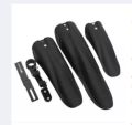 Bicycle Mudguard Set Splash Protection For Front & Rear Mudguard Mtb Mountain Cycle Plastic Mudguard Set -Black To Suit 24"-26"27"-28" Mtb Mountain Cycle Accessories 3 Pcs. - সাইকেল.
