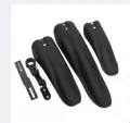 Bicycle Mudguard Set Splash Protection For Front & Rear Mudguard Mtb Mountain Cycle Plastic Mudguard Set -Black To Suit 24"-26"27"-28" Mtb Mountain Cycle Accessories 3 Pcs. - সাইকেল. 