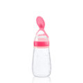 Silicone Baby Feeding Spoon and Feeder, Essential Baby Feeding Tool for Easy and Safe Feeding.