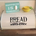 Bread Box Storage Canister Label Decal Sticker Kitchen Resturant Shop Farmhouse Style Pantry Decor Vinyl. 