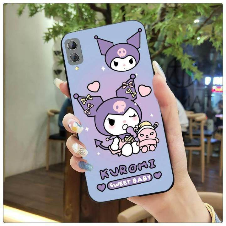 For Black Shark 2 Back Cover Case Fashion Cartoon Kuromi Shockproof Camera Lens Protector Phone Cases